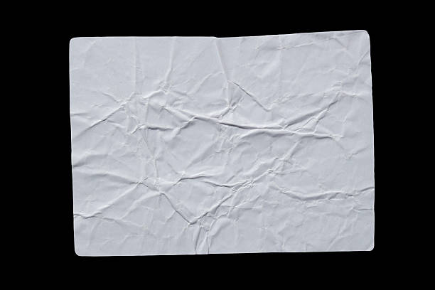 istock White adhesive glued paper sticker label 2244772079