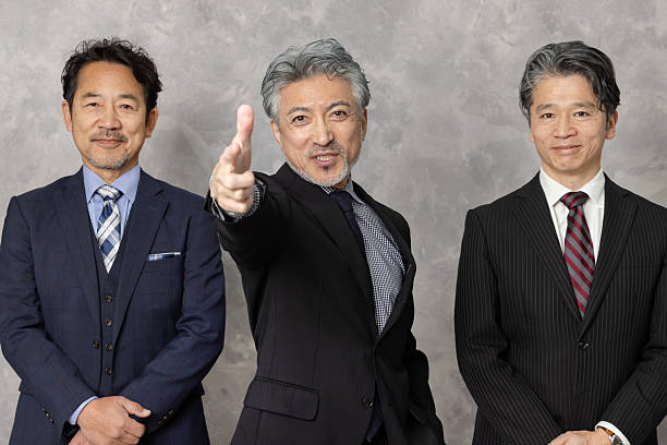 istock Group of executive Asian middle-aged men 2244773862