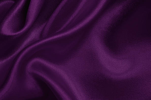 istock Purple fabric cloth texture for background and design art work, beautiful crumpled pattern of silk or linen. 2244775791
