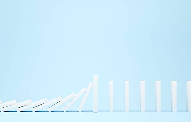 istock Simple 3D image of dominoes 2244783698
