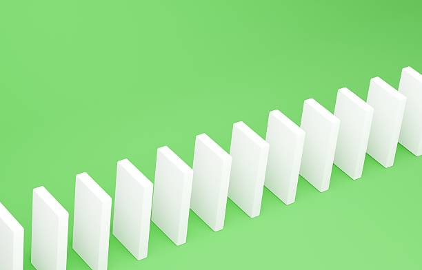 istock Simple 3D image of dominoes 2244783765