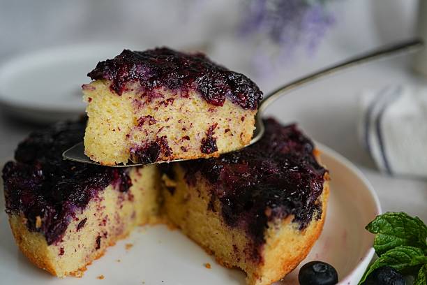 istock Homemade Blueberry upside down cake 2244790080