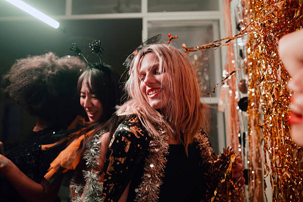 istock Dancing with my girls on a Halloween party 2244797008