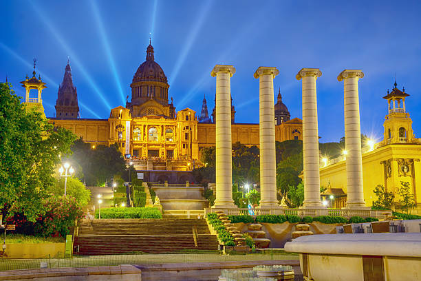 View of the city of Barcelona