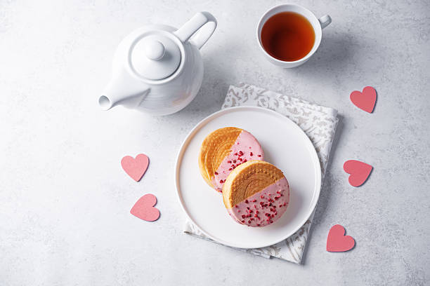 istock Berry croissant roll in a plate 2244811587