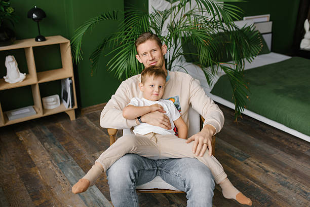 istock Father And Son Bonding Time At Home 2244818252