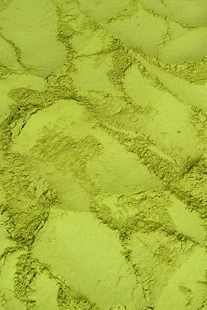 istock Matcha tea, matcha powder as a background. 2244836784