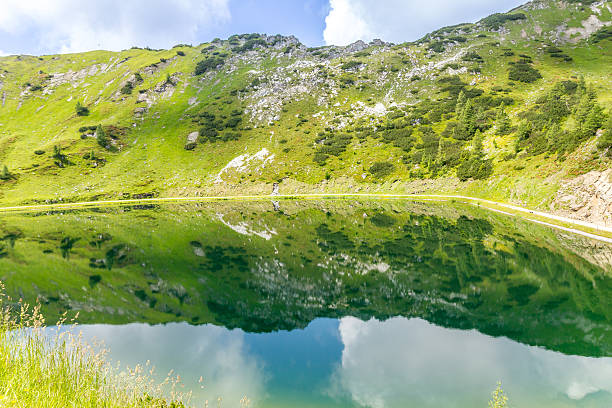 Lake in Seekarsee, Zauchensee mountains, Austria