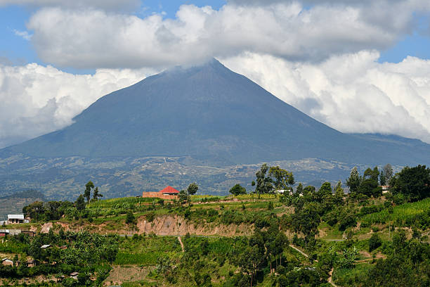 istock Mount Muhabura volcano, Virunga Mountains, Uganda 2244845823