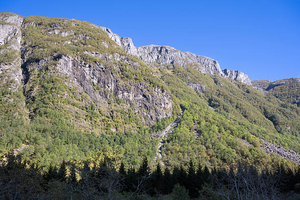 Folgefonna National Park in the Western part of Norway in autumn (late September).