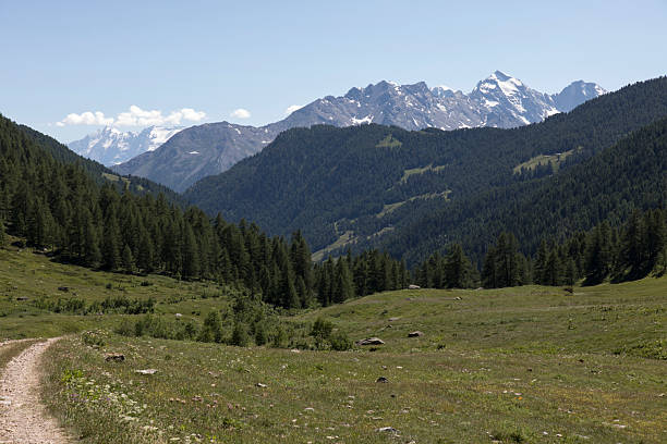 istock A trail view in Jovencan with nice mountain landscape 2244852026