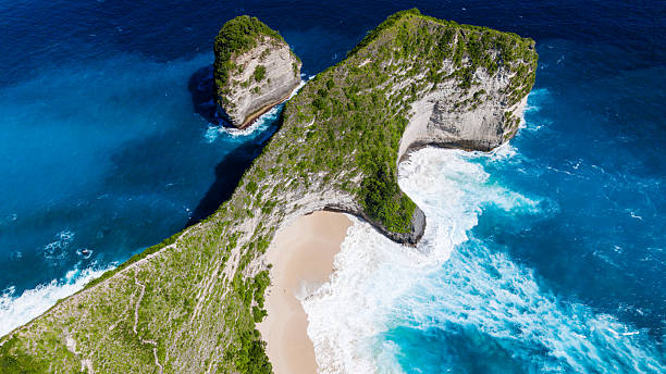 istock Famous T-Rex Shaped Cliff on Kelingking Beach 2244859828