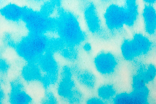This vibrant abstract design features a blend of blue shades and soft shapes. The smooth transitions create a calming and artistic atmosphere, perfect for various uses.