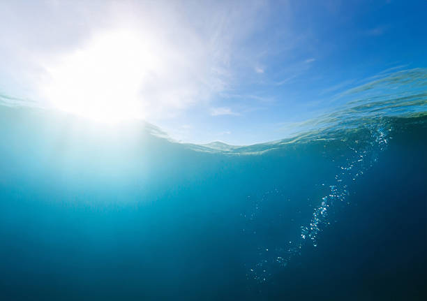 istock A unique split-level shot capturing the bright sun and deep blue sky above. 2244890572