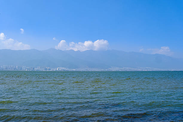 Changshan Mountain and Erhai Lake in Dali