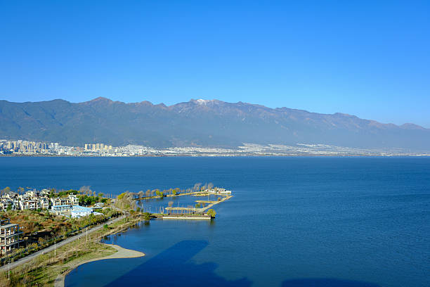 Changshan Mountain and Erhai Lake in Dali