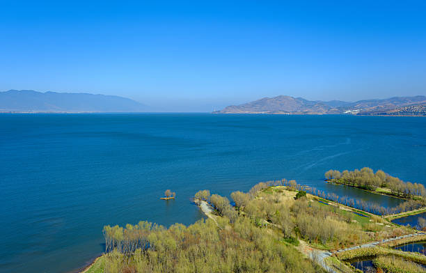Changshan Mountain and Erhai Lake in Dali
