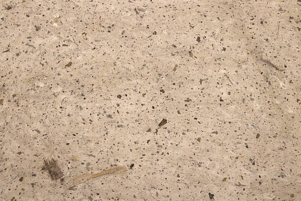 istock Close-up of a textured beige paper surface with small specks and debris. 2244895241