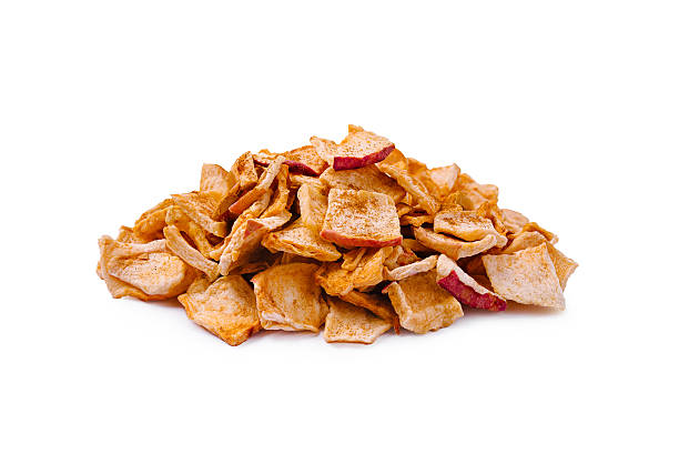 istock Crunchy apple snack made from dried fruit for healthy eating 2244908194