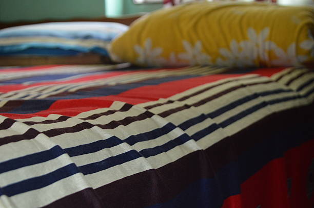 A  sleeping bed in the room , lifestyle concept