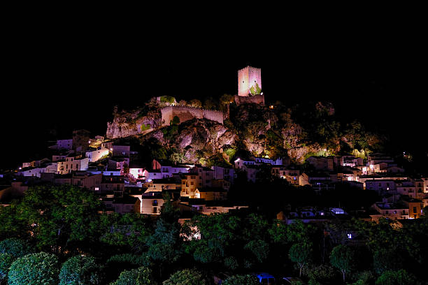 istock Night views of the village 2244914261