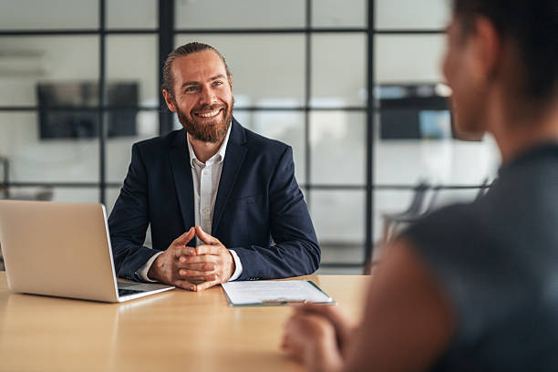istock Property consultant discussing investment plans with client 2244914381