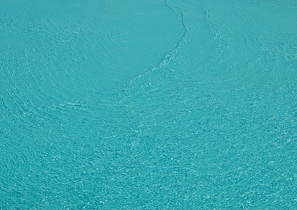Abstract of water surface in swimming pool.