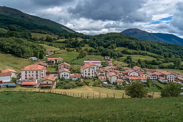 istock Amaiur Village in Baztan Valley, Pyrenees Mountains, Navarre, Spain 2244916475