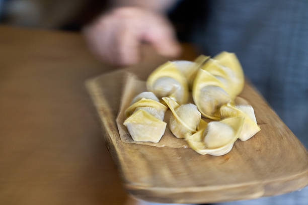 fresh homemade tortellini