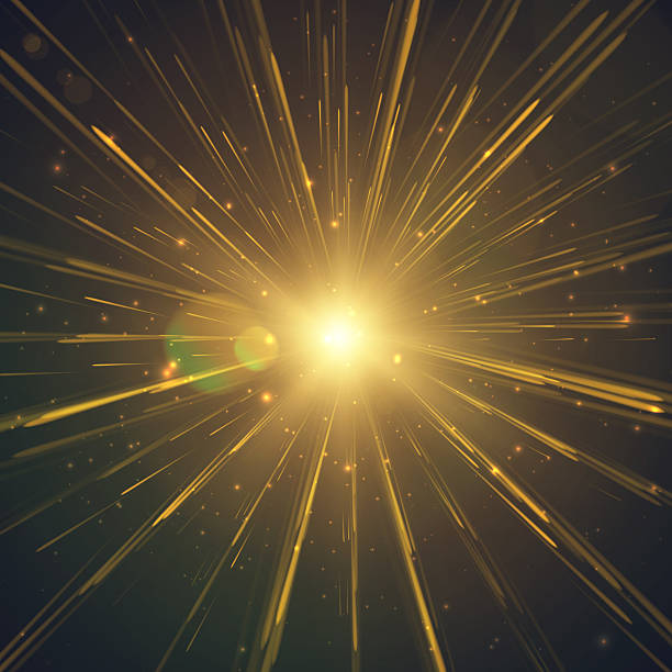 istock Powerful golden energy explosion forming radiant ultimate impact effect for boss abilities, charged spells and high-intensity battle scenes 2244924581
