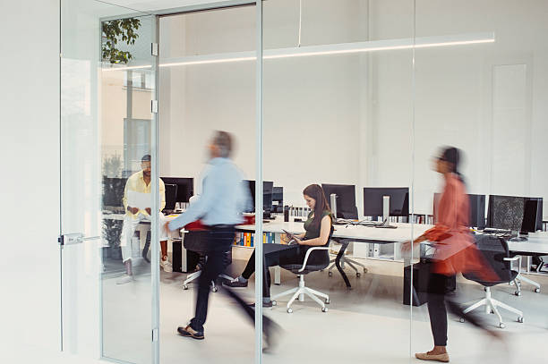 istock Diverse Team Collaborating in Modern Office with Glass Partitions 2244929341