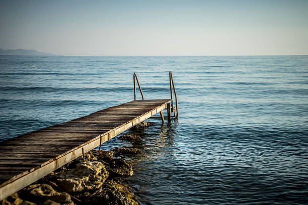 istock A wooden dock at the seashore 2244931001