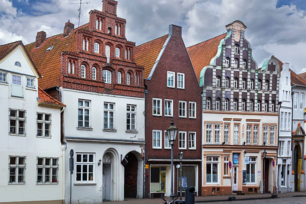 istock Street in Luneburg downtown, Germany 2244931555