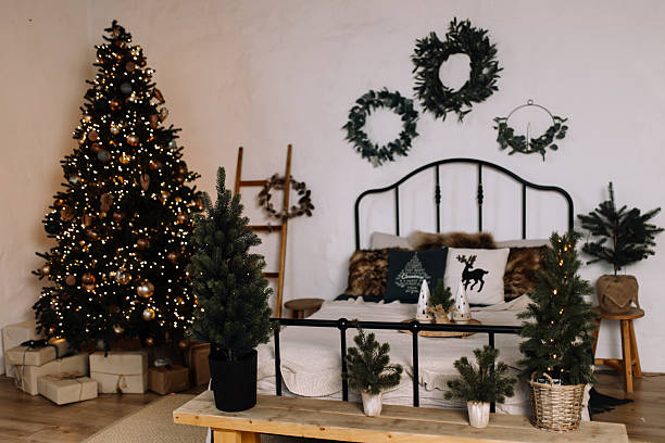 istock Christmas decor with modern accents 2244936013