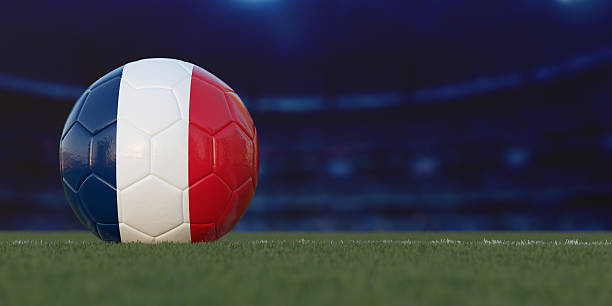 istock France Flag Design on a Football 2244940812