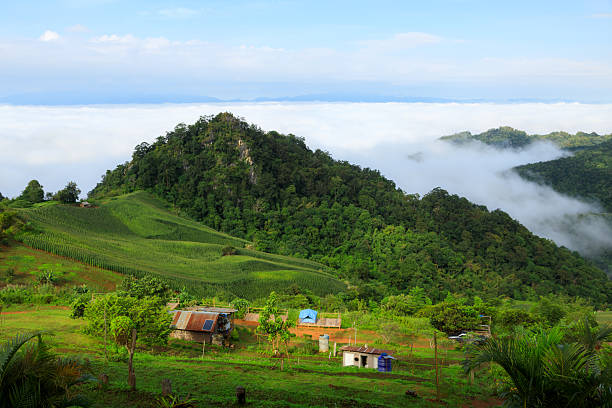 istock Doi Samer Dao or Doi Samoe Dao Viewpoint mountain and mist, Nan, Thailand 2244948325