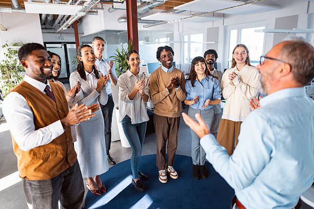 istock A Diverse Team Applauding a Colleague Sharing an Idea in a Modern Office 2244948642