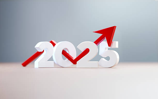 istock Red Arrow Shaped Line Graph And White 2025 Before Grey Background 2244952983