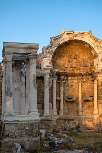 istock Monumental Fountain (Nymphaeum) in ancient Side, Antalya 2244953103