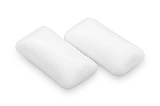 hewing gum. Mint chewing gum pads. Gum background