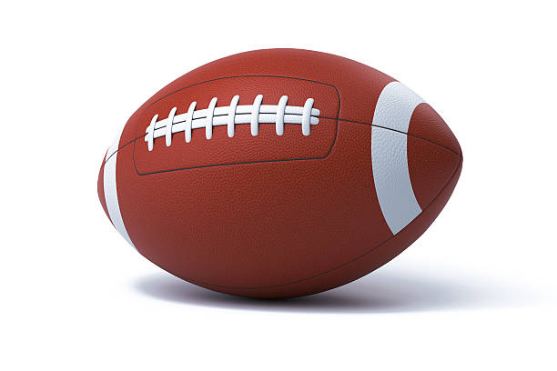 istock Football ball on white background 2244959896