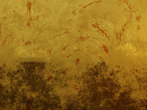 istock Abstract golden texture with streaks of red and faint dark patterns. 2244968196