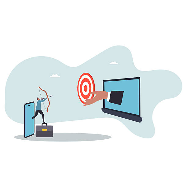 istock Remarketing or behavioral retargeting in digital advertising, online ads that will follow target audience across all using devices,about a man and his life. 2244971414
