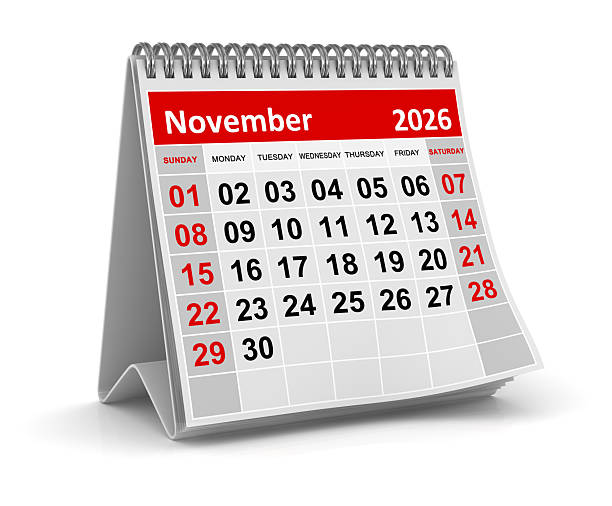 istock Calendar - November 2026 2244976203