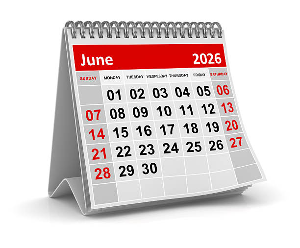 istock Calendar - June 2026 2244976547