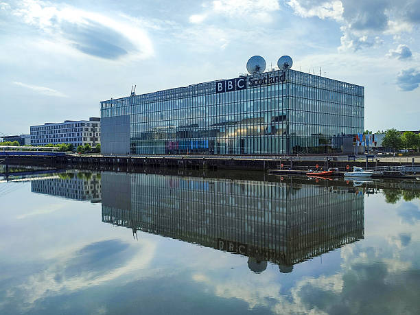 BBC scotland building at glasgow scotland england