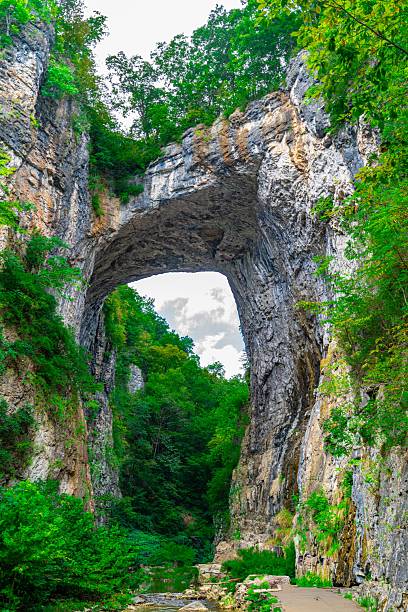 istock Natural Bridge in Virginia with Lush Surroundings 2244988732