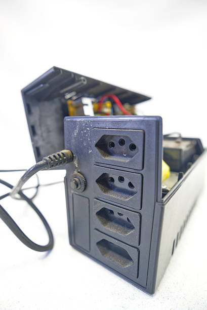 istock Disassembled UPS for maintenance with battery 2244988950
