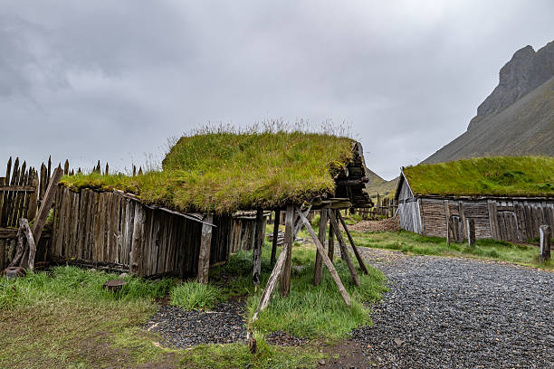 istock ancient wooden hut in Iceland 2244991499
