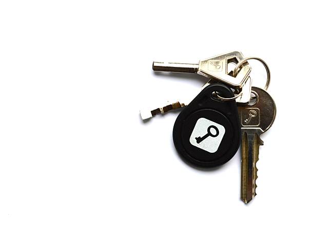 istock A bunch of keys on a white background 2244994644